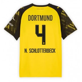 Pánské fotbalový oblečení Borussia Dortmund Nico Schlotterbeck #4 Domácí košile 2025-26 Krátkým Rukávem